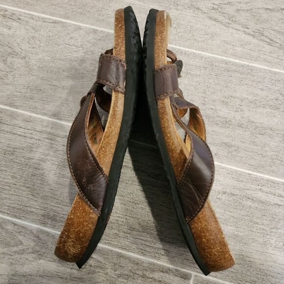 Think! Leather Sandals - Picture 3 of 16